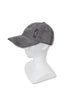 WASHED EMBROIDERY LOGO CAP -WASHED GRAY-
